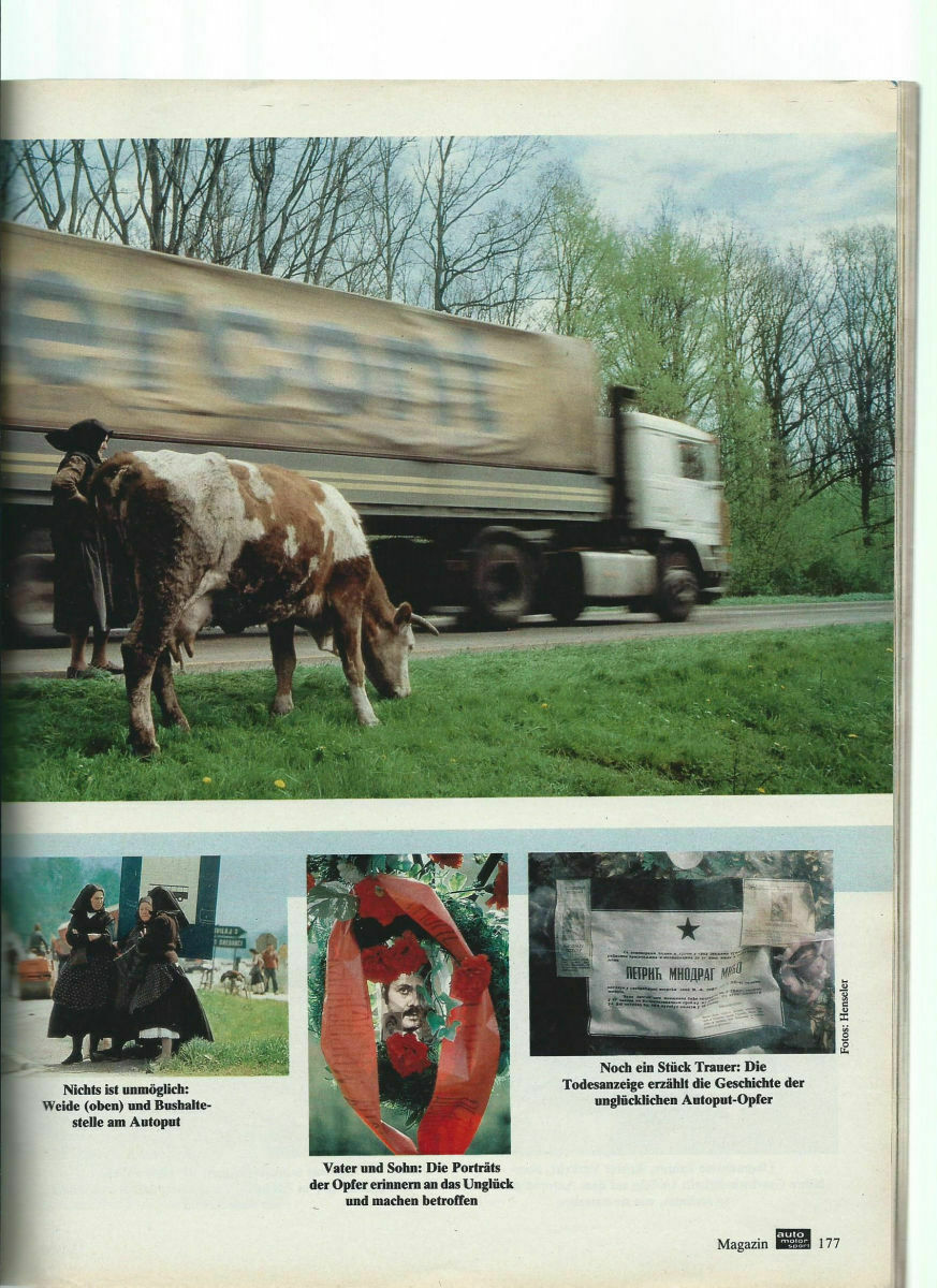 Der Autoput - Straße nach Hause, in den Urlaub oder in den Tod