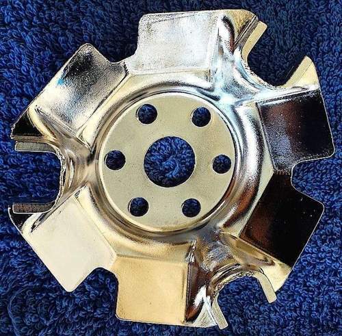 Gegendruckplatte nach Politur