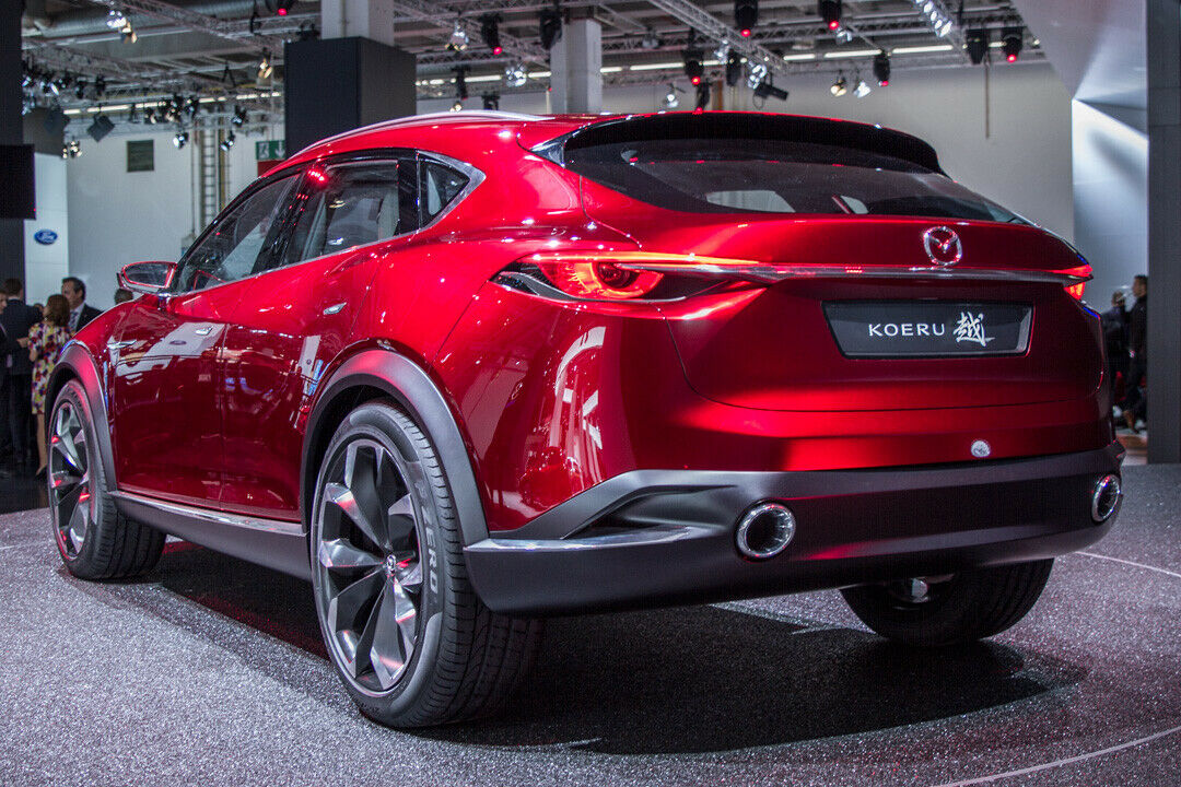 Mazda möchte auf der IAA testen, wie dieses Heck bei den Zuschauern ankommt. Wir halten eine Serienfertigung für sehr wahrscheinlich