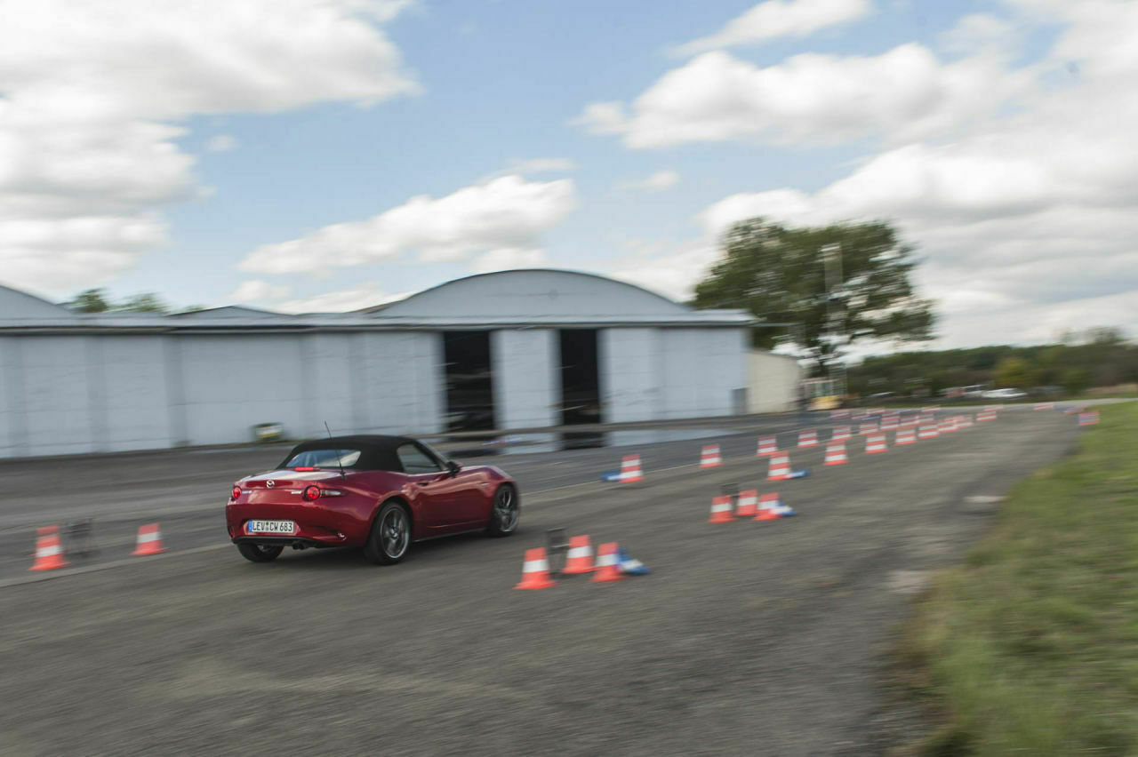 Vollbremsung in der Lichtschranke
