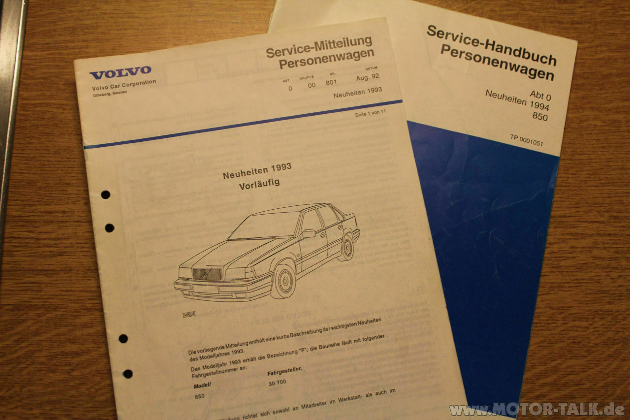 Unterschiede 850 I und II