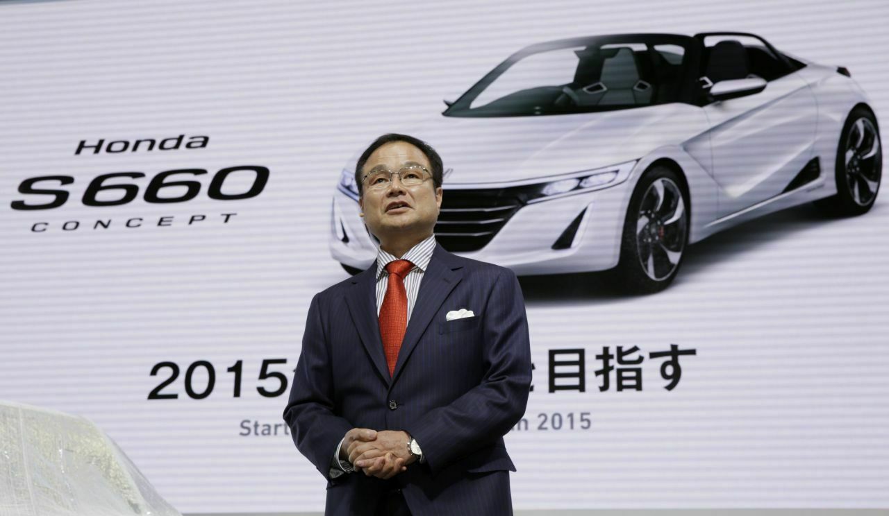 Honda-Chef Takanobu Ito setzt im Kampf gegen Qualit&auml;tsprobleme auf starke Symbole. Wie einst der Firmengr&uuml;nder, will er seine Arbeiter von einer Mandarinenkiste aus beaufsichtigen