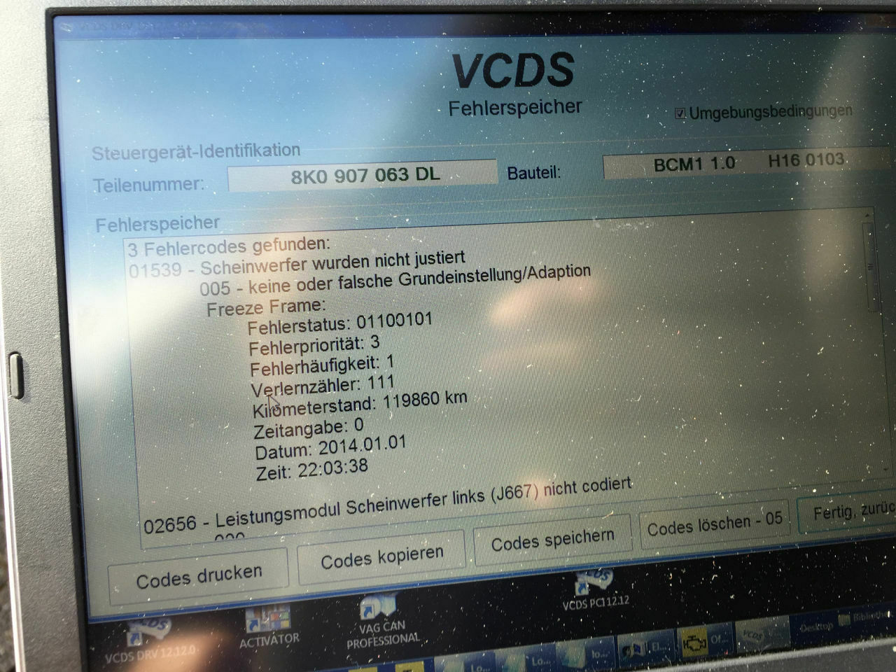 Facelift Frontscheinwerfer Bordnetzsteuergerät, welches?