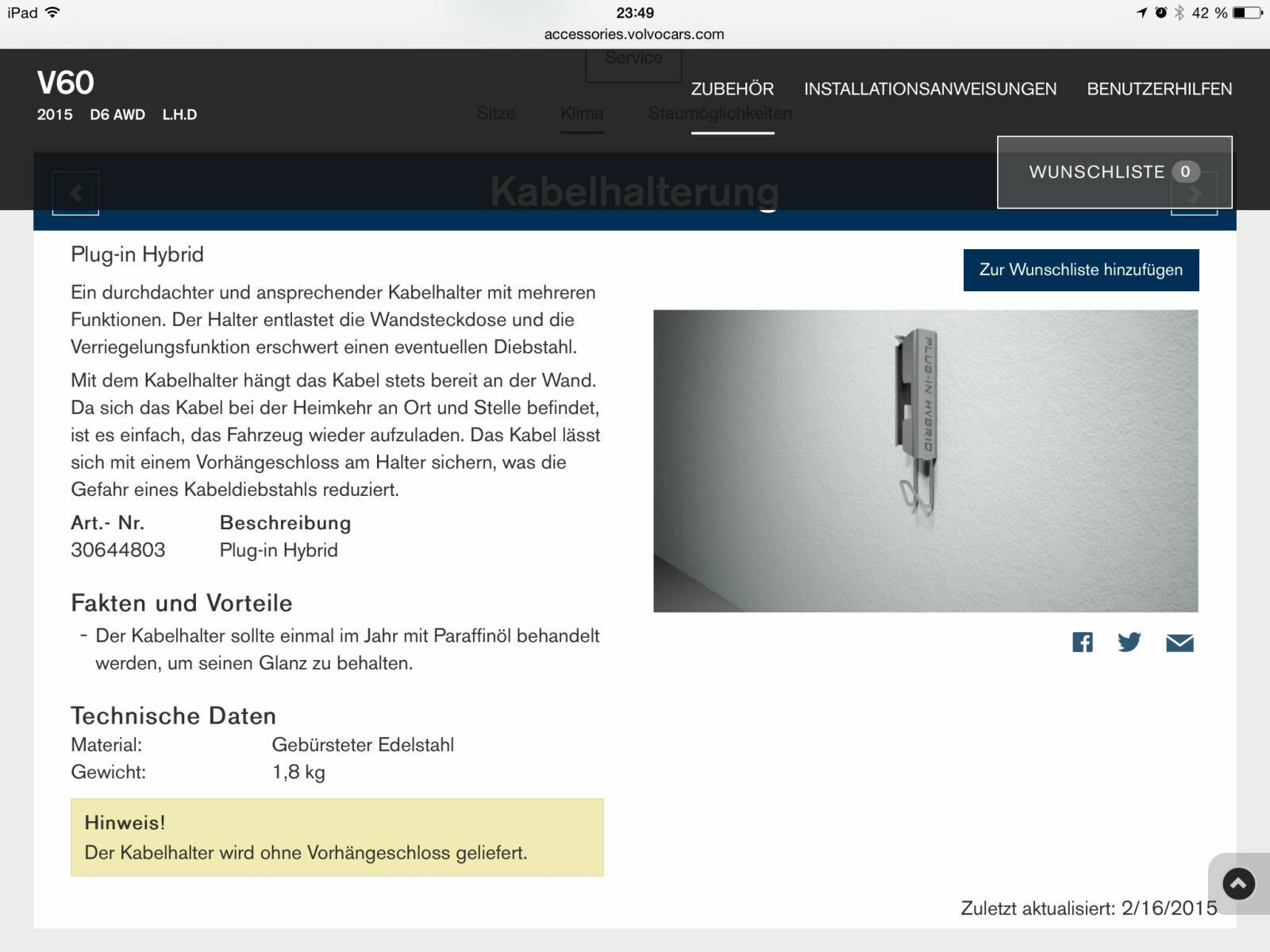 Hybrid-Wechsel - vom V60 D6 zum XC90 II T8