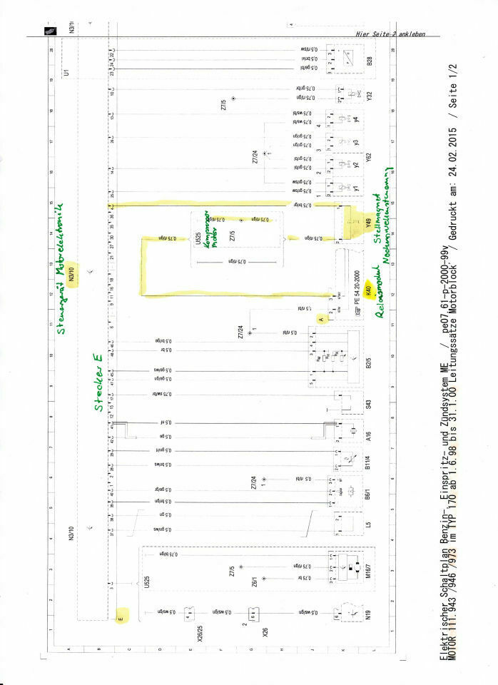 SLK 230 Motorkontrollleuchte bei höherer Drehzahl