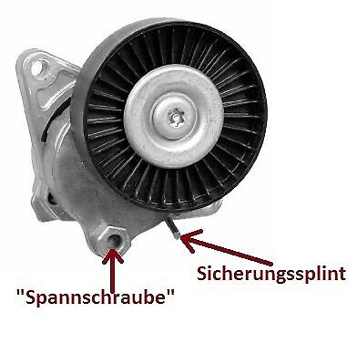 Reparaturbericht: Austausch Riemenspanner am M112 - Benziner "E320 V6"