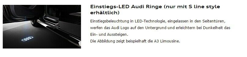 Einstiegsbeleuchtung Audi Logo Projektion / Probleme beim Einbau und Ausbau