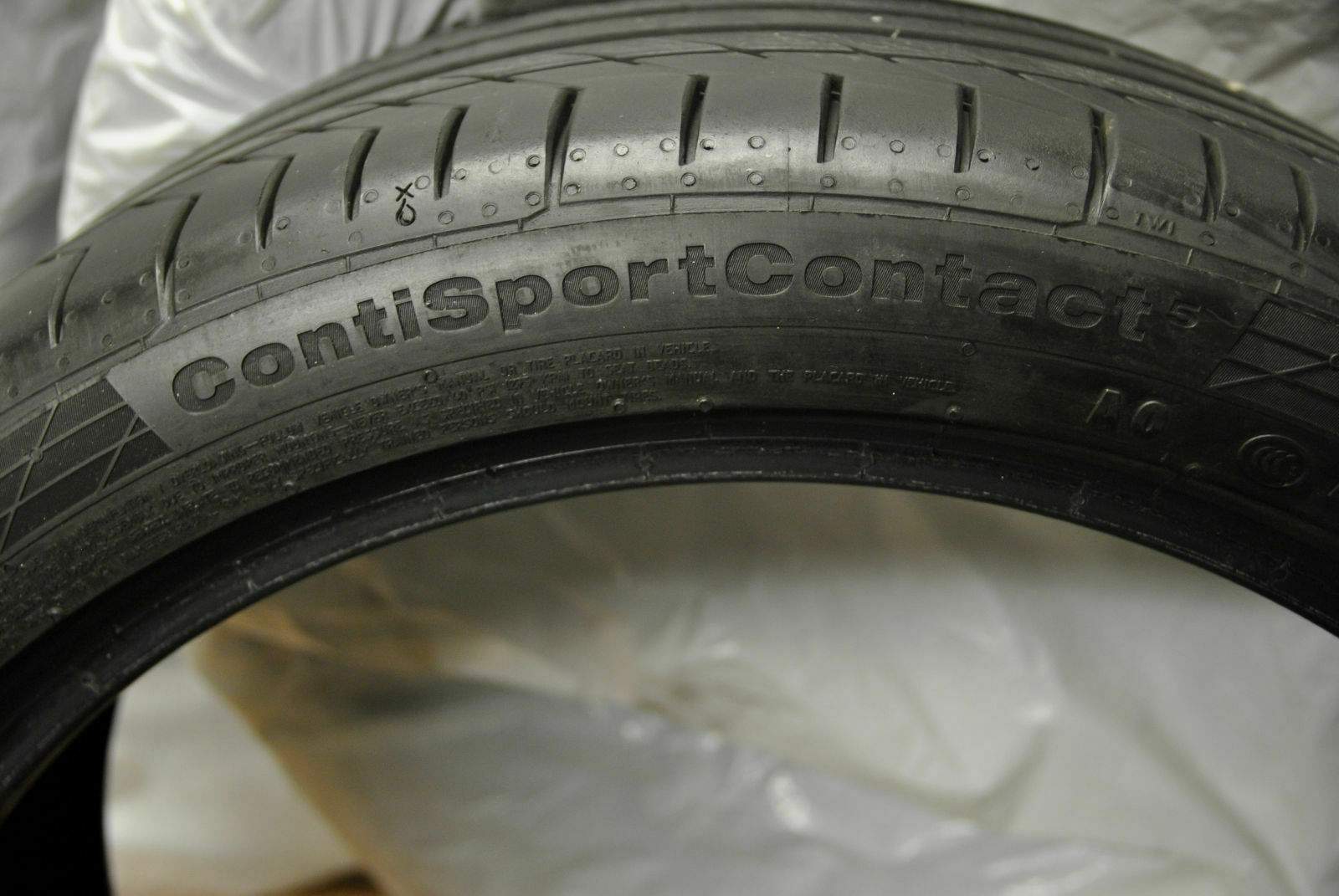 4 Stück Continental SportContact 5 225/40 R18 92Y XL mit ...