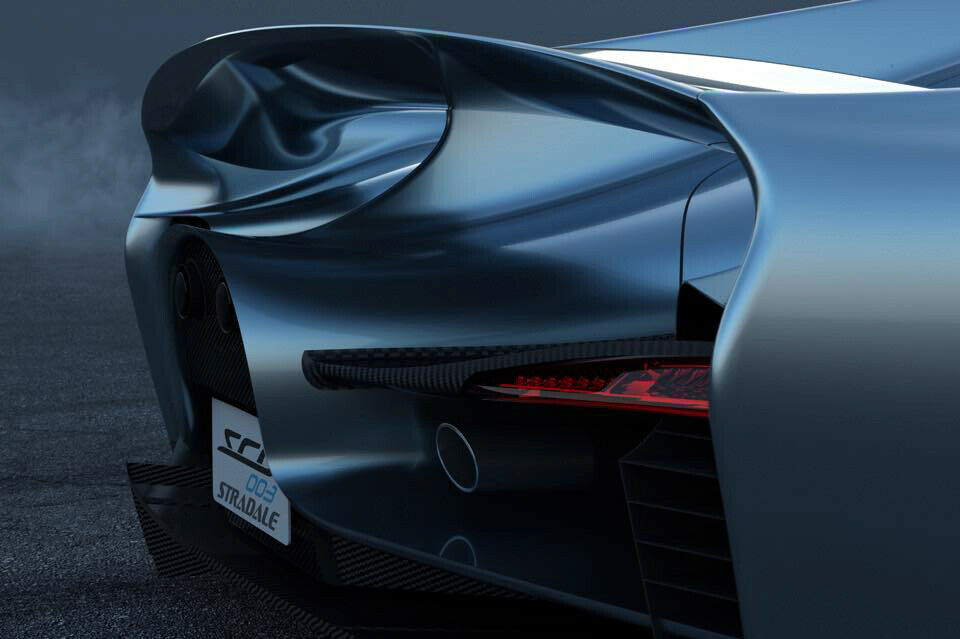 An dieser Stelle tr&auml;gt die Rennversion einen gr&ouml;&szlig;eren Spoiler