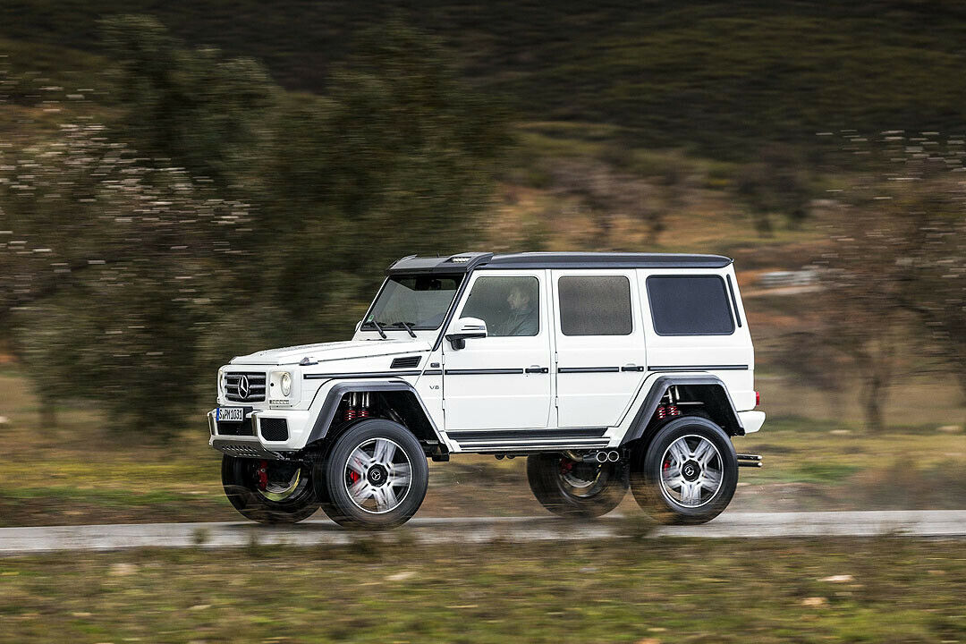 Der Mercedes G500 4x4
