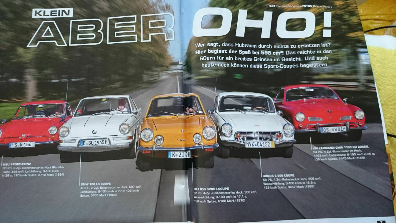 Honda S800 - Der Startschuss