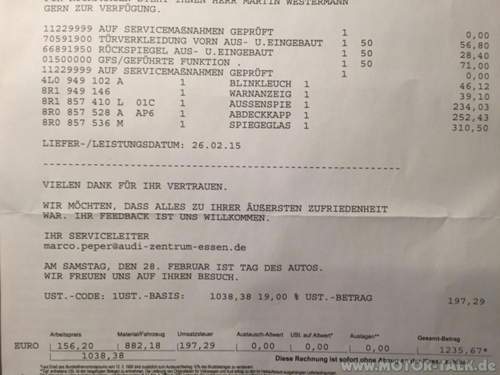 Rechnung-aussenspiegel