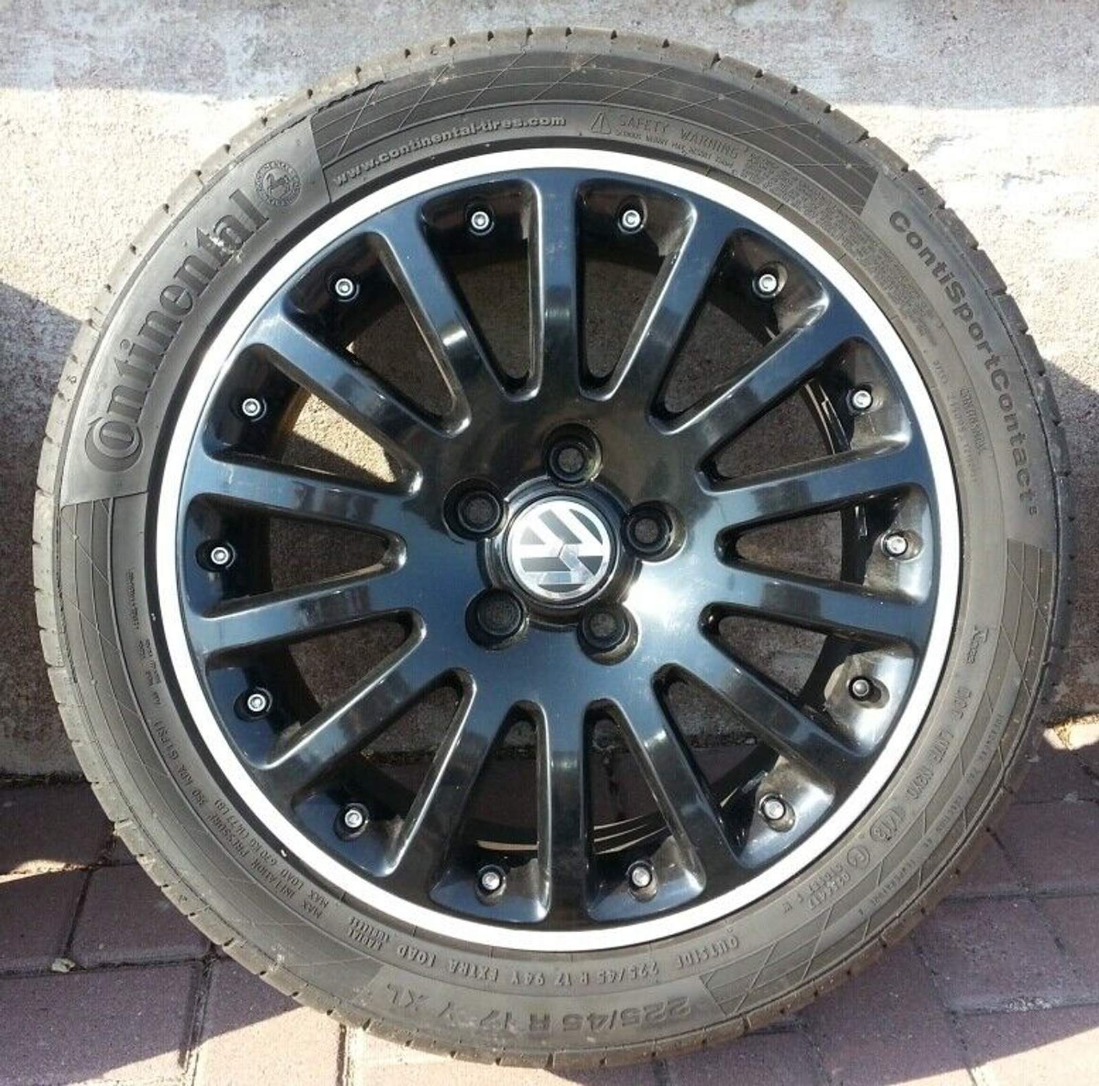Sommerreifen VW Passat 3B 3BG 225 45 R17 CONTI Michelin Donington BBS ...