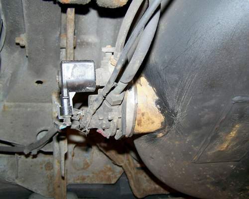 Ansicht von vorn - schon freigelegt