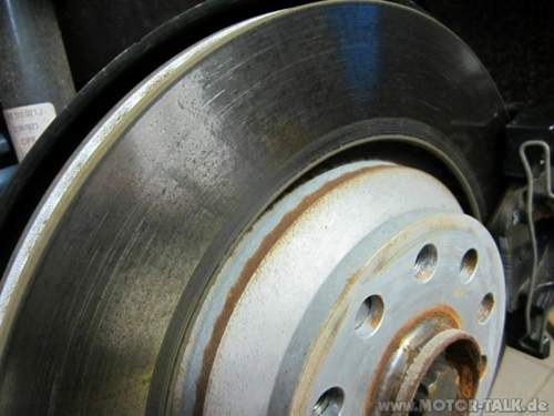 Bremsscheibe - Rostansatz