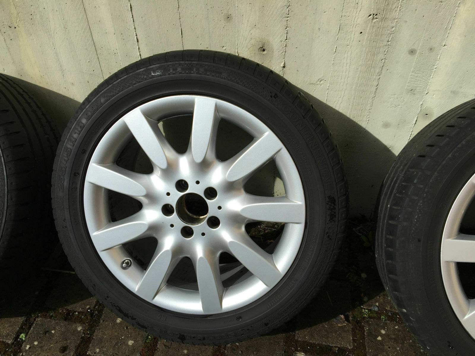 255 45 r18 99y : 255/45 18R 99Y Sommerräder Original Mercedes W221 ...