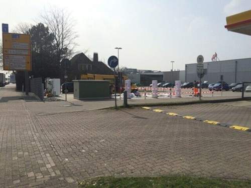 Von der B6 Richtung IKEA