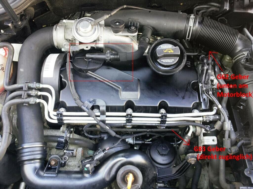 G62 Position BKC Motor- Signal zu hoch