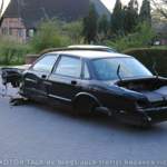 Da steht er nun und genießt...