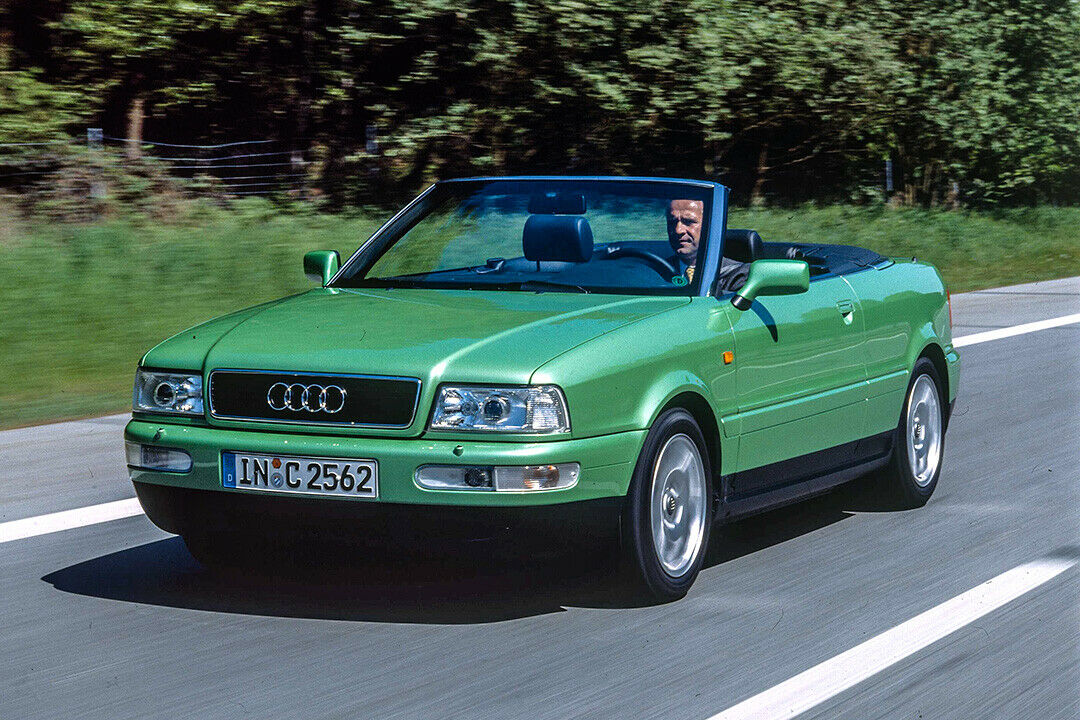 Beim Audi Cabriolet sollten alle Karosserie-Teile und die Innenausstattung in Ordnung sein. Ersatzteile sind rar