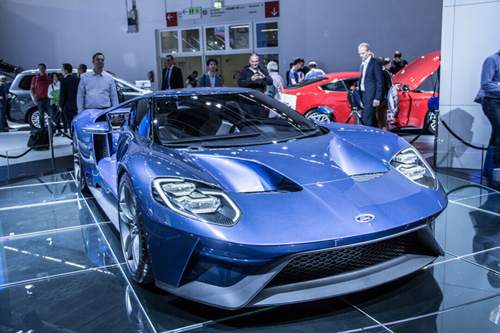 Der Hingucker am Ford Stand: der GT