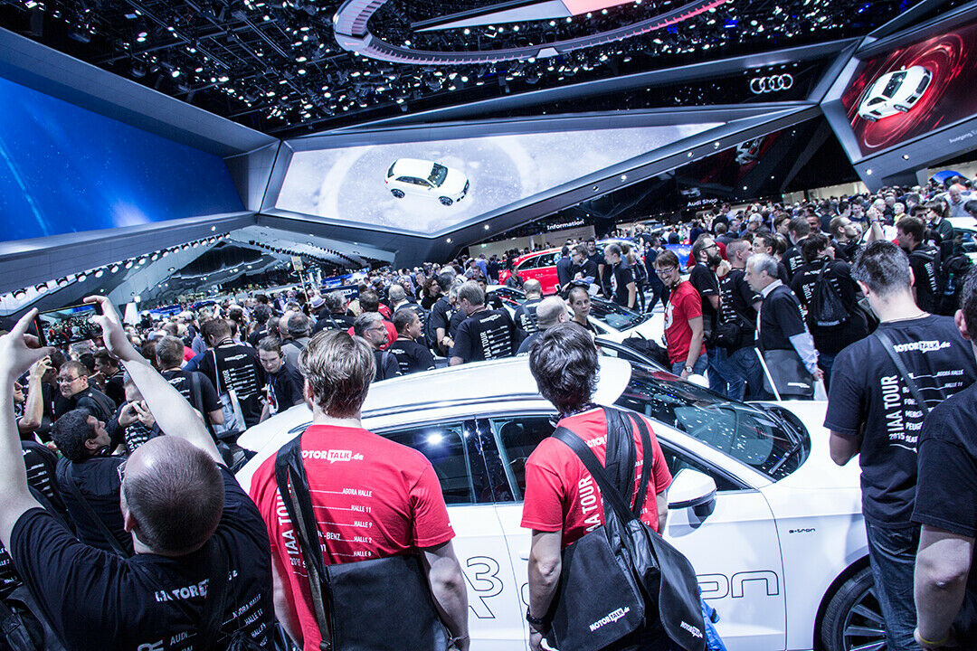 IAA-Tour 2015 bei Audi