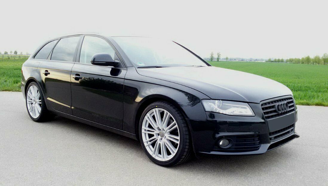 Felgen + Fahrwerkstausch, bündiger Abschluss.