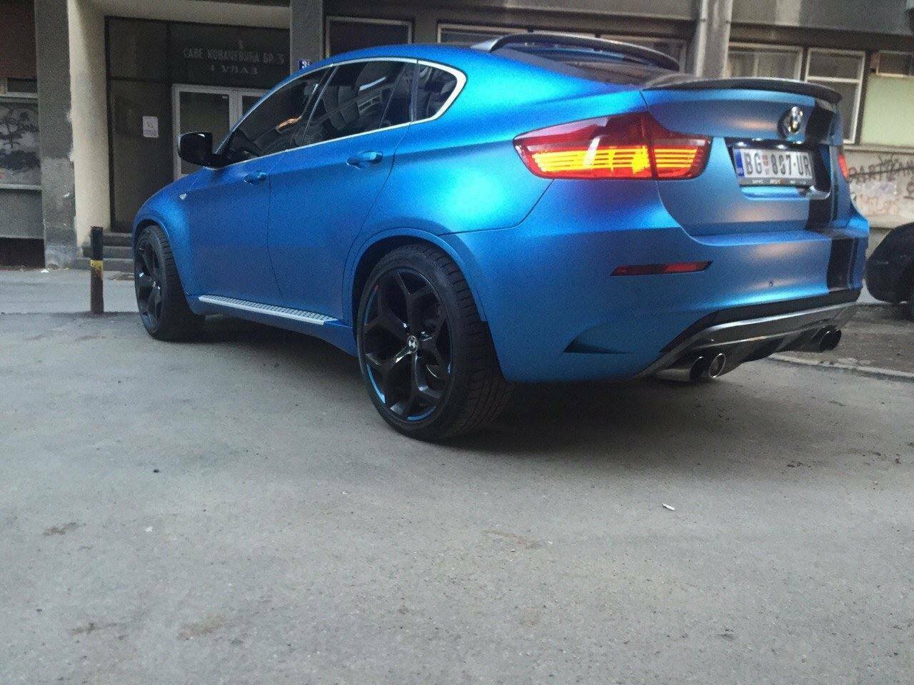 BMW x6 folieren