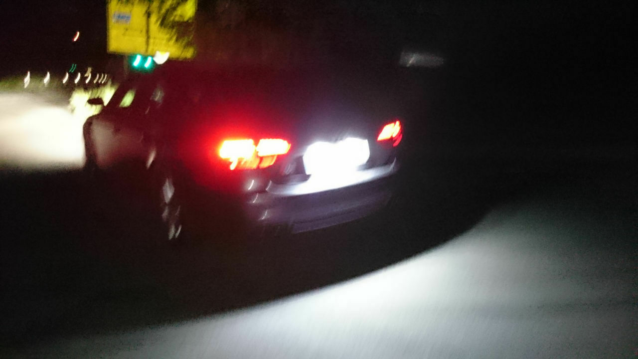 Die original Audi LED Kennzeichenleuchte ist da!