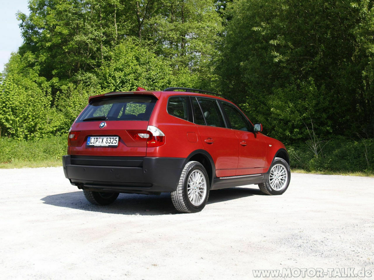 X3 hinten rechts