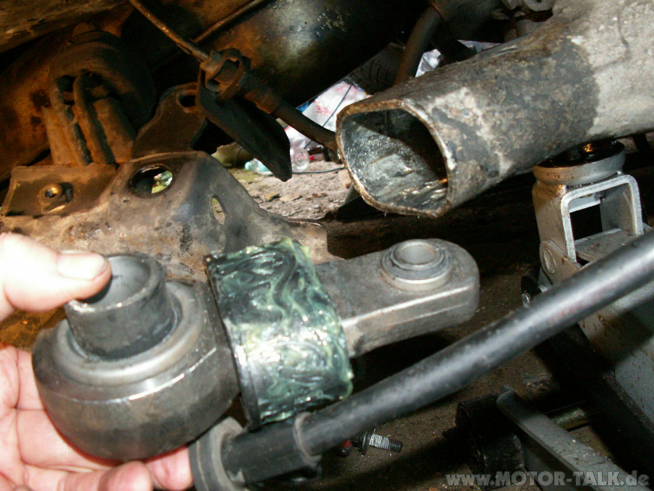 Delta Hinterachse Lager De-und Montage