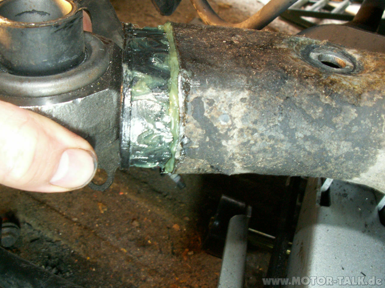 Delta Hinterachse Lager De-und Montage