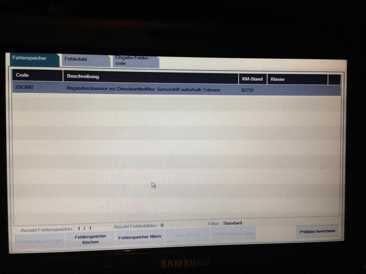 325d M57TÜ2 - DPF Fehlermeldung