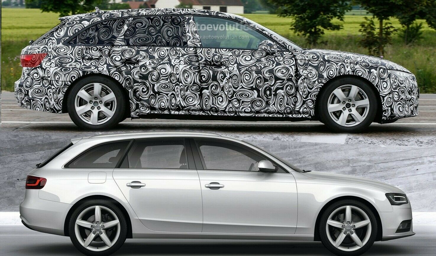 Erste Fotos vom neuen A4 / B9