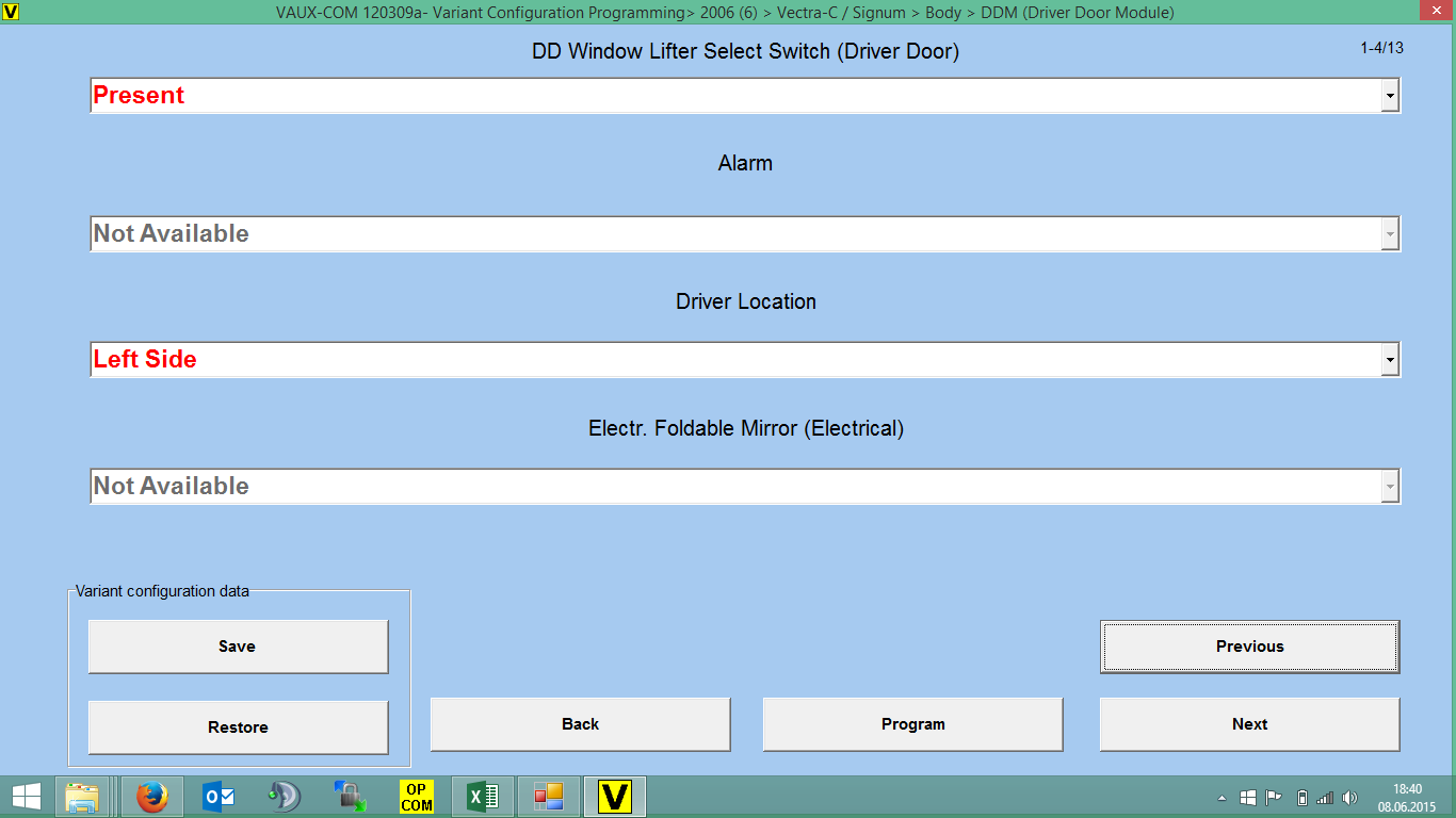 Varianten Konfiguration im DDM