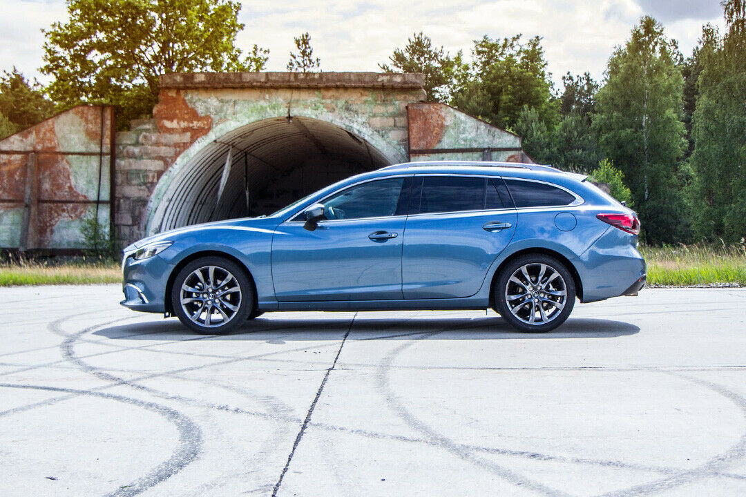 Für seine schnittige Karosserie hat der Mazda 6 viel Lob bekommen