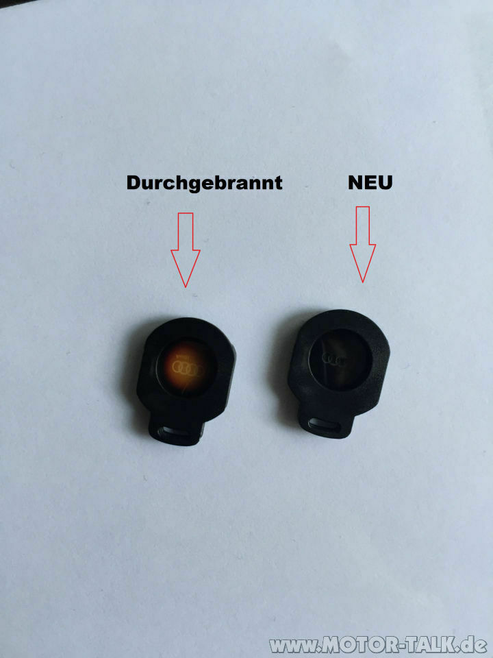 Ausstiegsbeleuchtung Audi Logo