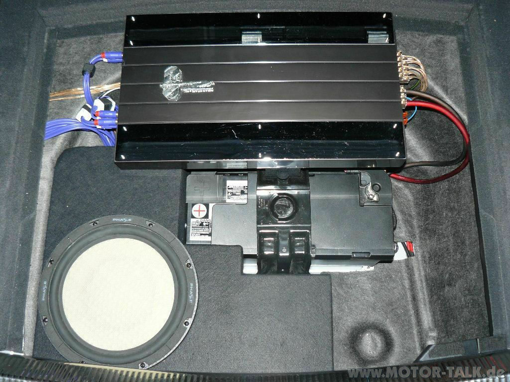 Audi Sound System, Subwoofer im A4 Avant