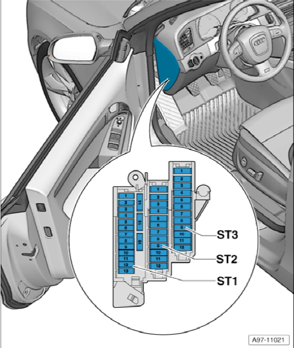 Berganfahrassistent / HillHolder nachrüsten im A4 A5 8k/8T