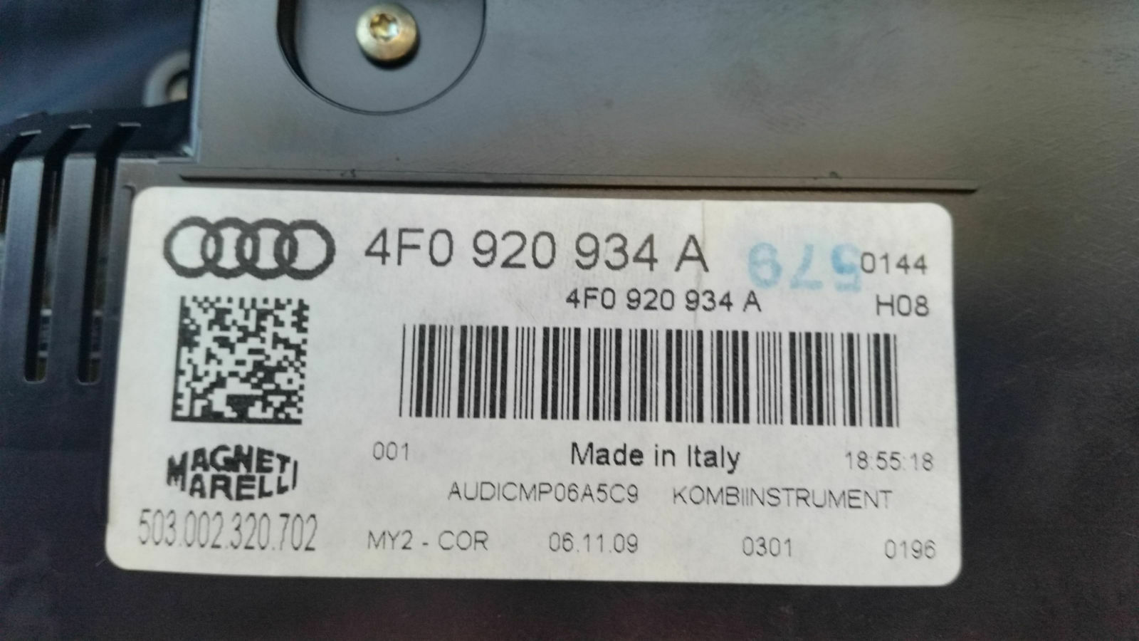 Facelift Kombiinstrument im VFL eingebaut!