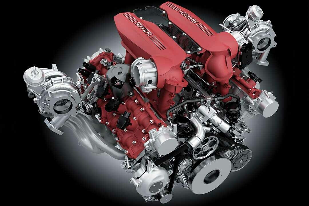 11,4 Liter Verbrauch bei 3,9 Litern Hubraum: Der Turbo-V8 von Ferrari