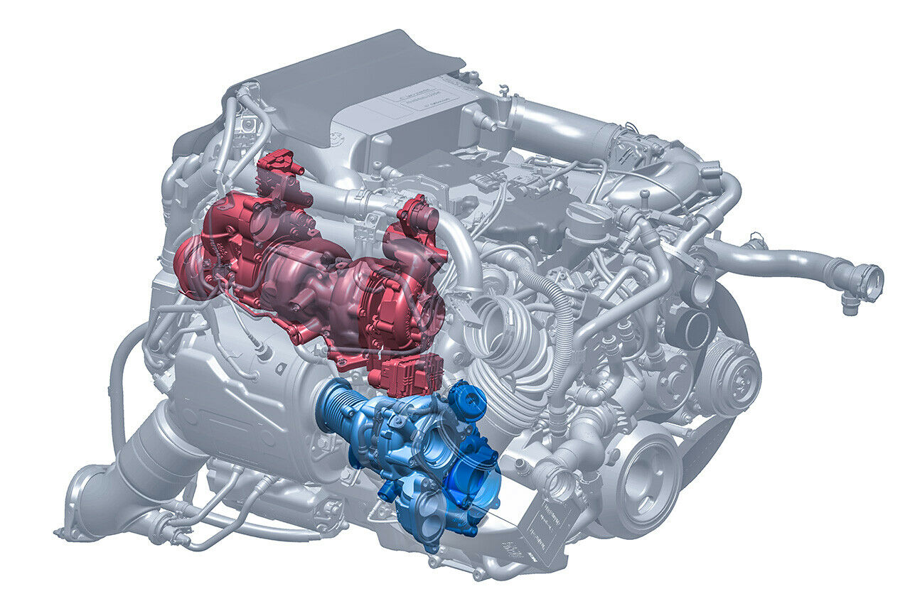 Vier Turbos für den großen BMW-Diesel