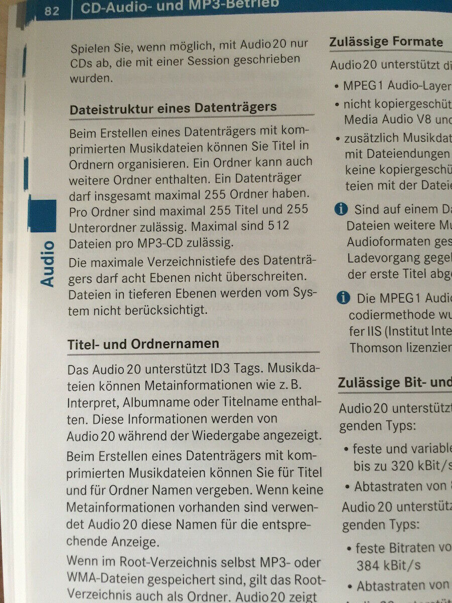 Audio 20 USB und Große Externe Festplatte