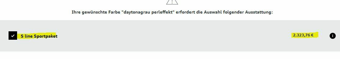 Facelift (A3, S3, RS3)