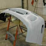 Grundiert und abgeklebt