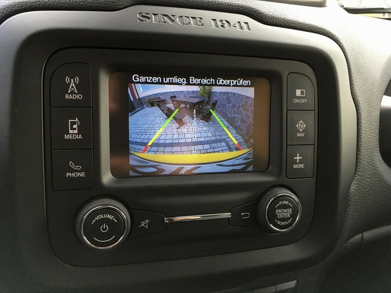 ... so ist die Ansicht auf dem Monitor