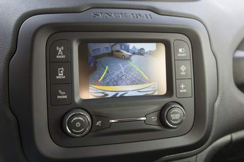 Anzeige der R&uuml;ckfahrkamera beim Einparken