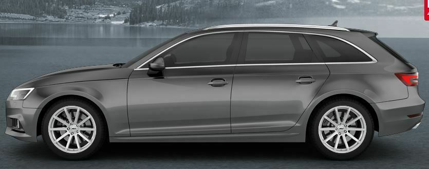 18 Zoll Felge - Original Audi vs. AEZ Straight Shine