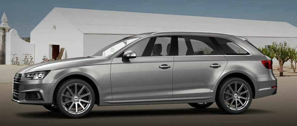 18 Zoll Felge - Original Audi vs. AEZ Straight Shine