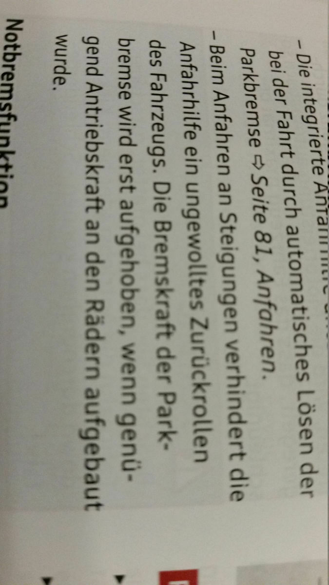 Audi Hill Hold Assist nachrüstbar?
